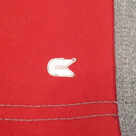 Indiana University Sweatshirt Men's XL Gray Red 1/4 Zip Pullover Colosseum - Picture 7 of 7